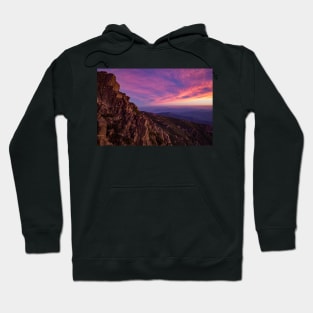 Purple Sunsets At Mount Buffalo Hoodie